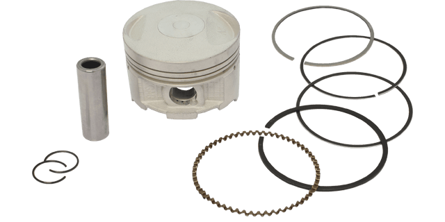 KIT PISTON AKT 125 NE / NKD  / TTR / NXR 125  (1.00)
