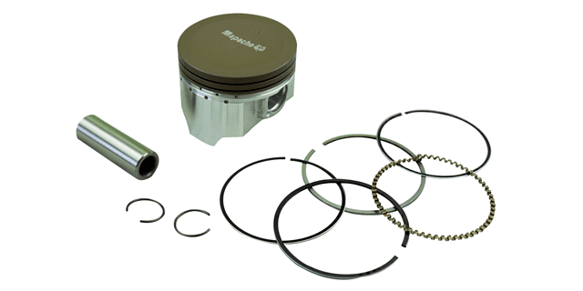KIT PISTON MOTOCARRO BAJAJ RE 205 CC 0.75