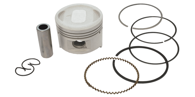 KIT PISTON TVS 100 SPORT  0.25