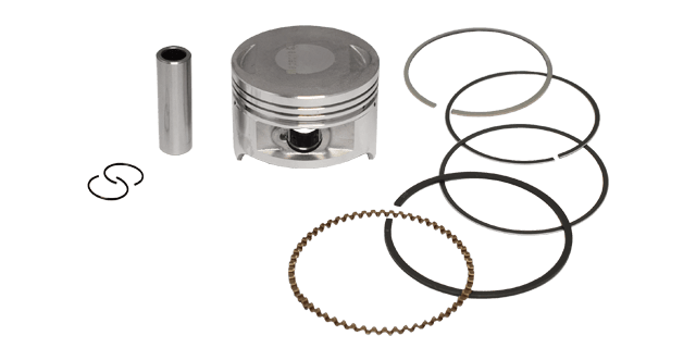 KIT PISTON TX 200 / CR5 200 / XL 200 / TTR200 / TTX200 / GENESIS SX2 200 / FORMULA LX 200 / TT DS 200 / BERA GBR 200 / (0.50)