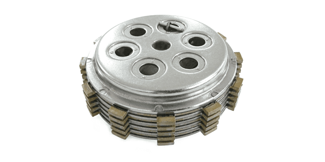 CENTRO DE CLUTCH COMPLETO AX 100 (6 PATAS)