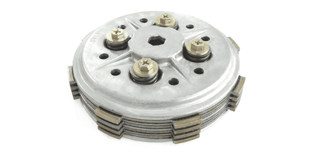CENTRO DE CLUTCH COMPLETO YBR 125 ESD MN / LIBERO 125 / XTZ 125 , (4 Discos) (4 PATAS)