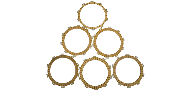 JGO DISCOS DE CLUTCH  PULSAR 180  (PAPEL) (5+1 PIECES)