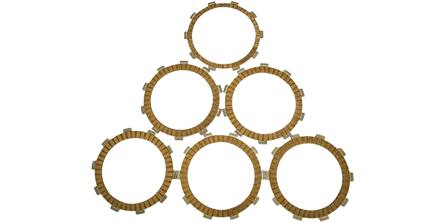 JGO DISCOS DE CLUTCH YAMAHA XTZ 250  (PAPEL) (5+1 PIECES)