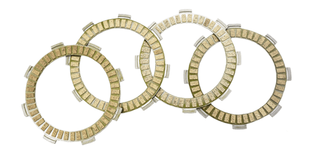 JGO DISCOS DE CLUTCH  BOXER KTEC SHORT  (PAPEL) (4 PIECES)