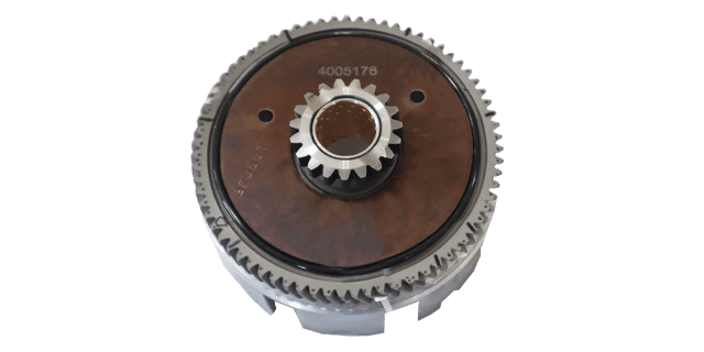 CORONA CLUTCH CON CREMALLERA YAMAHA DT 125 DT175(71 DIENTES)