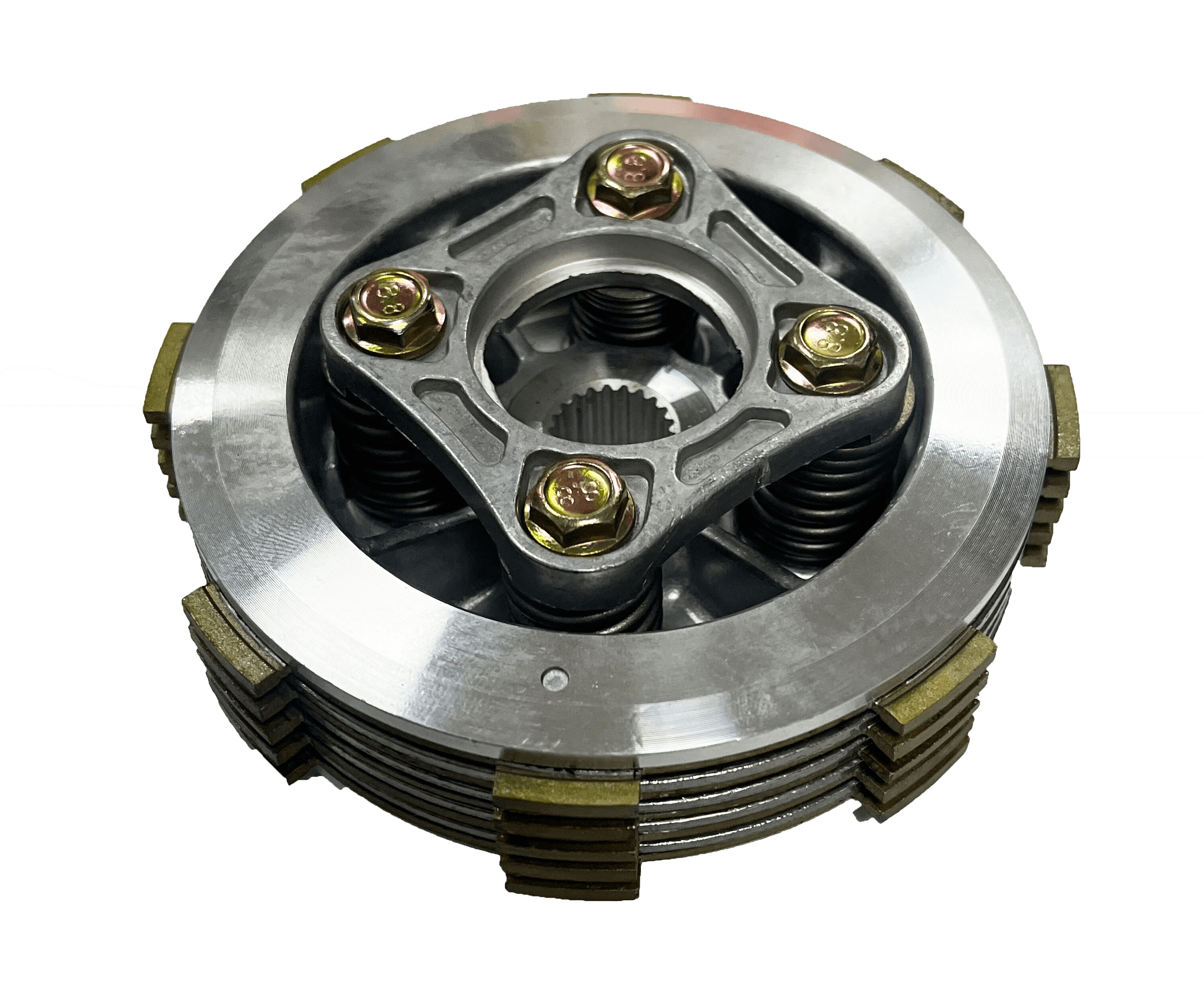CENTRO DE CLUTCH COMPLETO XR 150L / CBF 125 / CB 150 / INVI / CBF 150 / HUNK 160 R / MRX 125- 150/ XPULSE 200 (4 PATAS)
