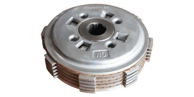 CENTRO DE CLUTCH COMPLETO RACING - SLIPPER CLUTCH (5 PIECES) AK 125 SLR- NKDR- 125-150 TTR-125-150 EVO NE- 125-150 EVO R3 / XR 125L-NXR 125 BROS/ AK125 CR4 (4 PATAS)