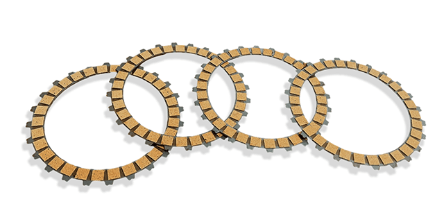 JGO DISCOS DE CLUTCH CRYPTON 115 FI (4 PIEZAS 24 DIENTES) PAPEL