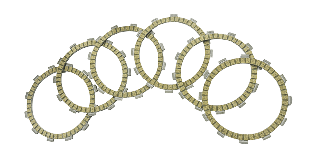 JGO DISCOS DE CLUTCH AKT ADVENTURE 250 (6 PIECES) - PAPEL