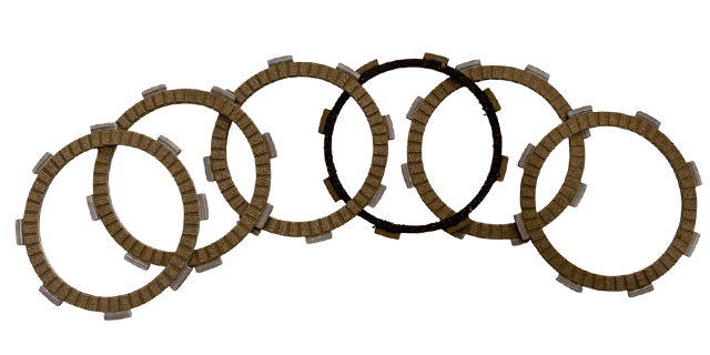 JGO DISCOS DE CLUTCH PULSAR 200 NS / DUKE 200 (5+1 PIECES)(PAPEL)