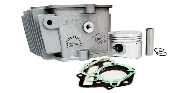 CILINDRO COMP.  AK110S/ACTIV110 (ALUMINIO) /CYF 100 BALITA