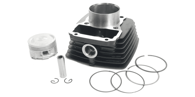 CILINDRO COMP. AKT EVO 150-NE/TTR150 CGR/OWEN MODELO VIEJO-ARSEM 2/CR-4 / ITALIKA FT 150 2009 UP/ITALIKA 150Z/ PASADOR DE 13 MM