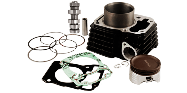 KIT RACING CILINDRO + Á. LEVAS CBF 150 MOD. 190CC