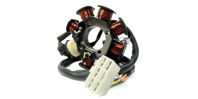 CORONA DE BOBINAS AK125 EVO/AK125SL/ITALIKA FT 150/ CG 125-150/ SERPENTO ASPID 150