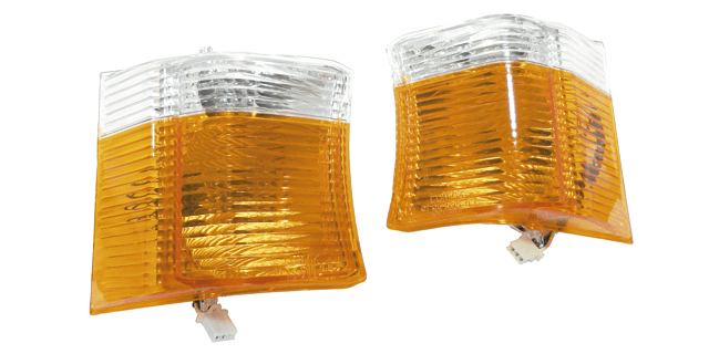 KIT DIRECCIONALES FRONTALES MOTOCARRO BAJAJ 205CC