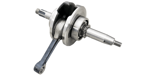 CIGUEÑAL HONDA C90 COMPLETO CON BALINERAS