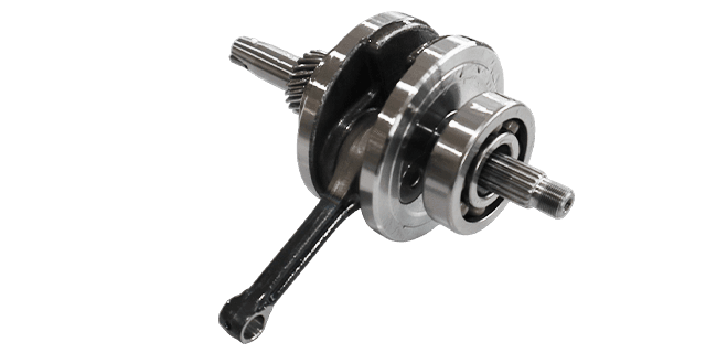 CIGUEÑAL COMPLETO AKT 125 - 150 / NE / NKD / CGR / EVO NE / CR4 / TTR T3 / R3 (BULON 13 mm)