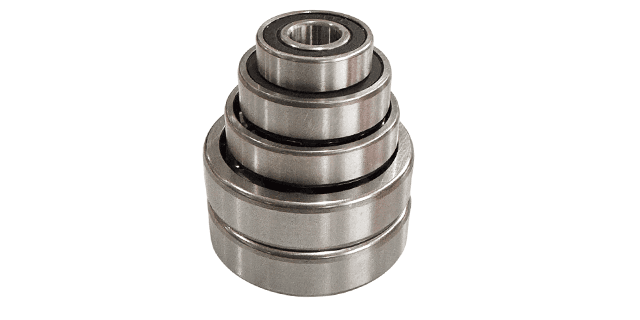 KIT RODAMIENTO CAMPANA-PORTA SPROCKET: AKT 125SL/ NKD