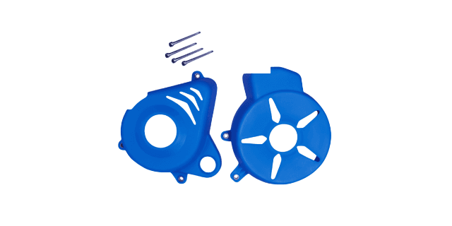 COMBO TAPA VOLANTE - TAPA CLUTCH PULSAR NS 200 AZUL